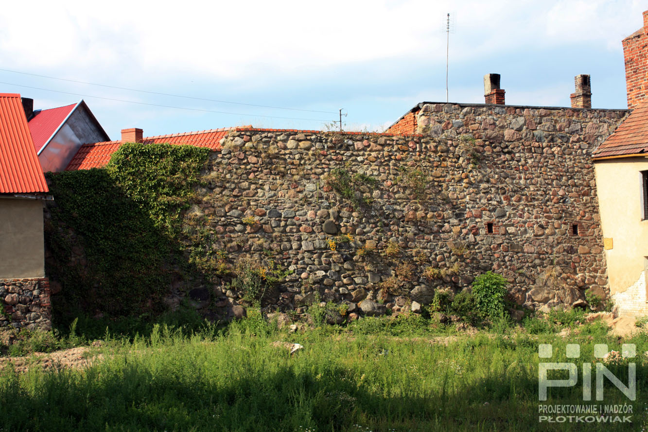 Mury obronne w Trzcińsku Zdroju